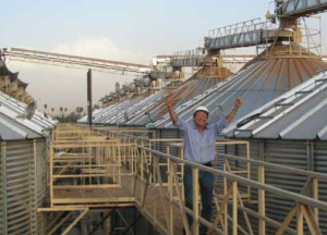 Worker at Setton Pistchios