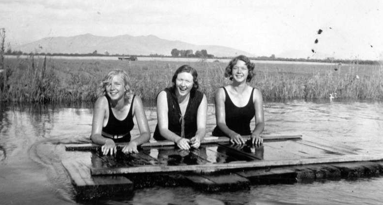 Good ol days...swimming in an Alta IDS canal