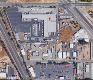 Fresno UPS hub next to Hwy99