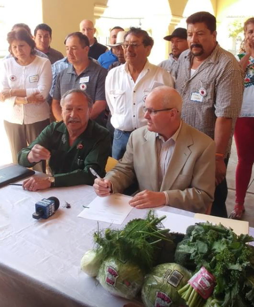 left to right: Arturo Rodriguez and John D'Ariggo