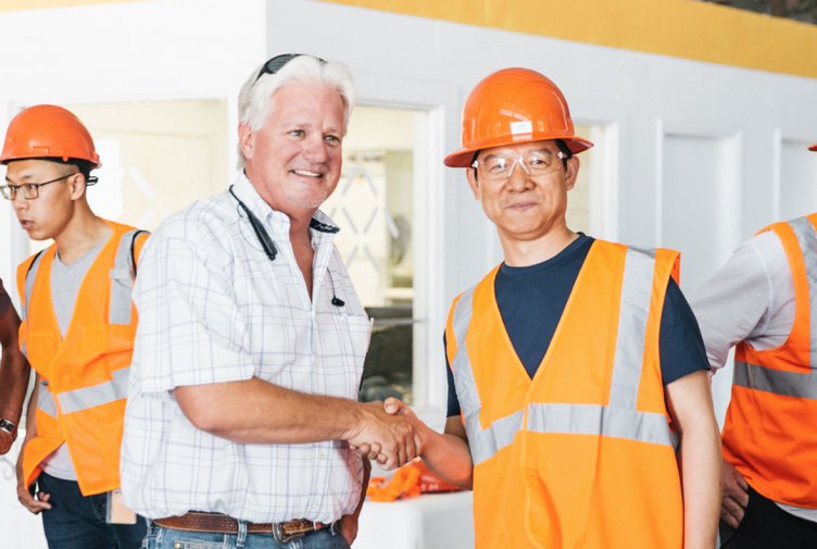Andy Vidak and company CEO YK Jia