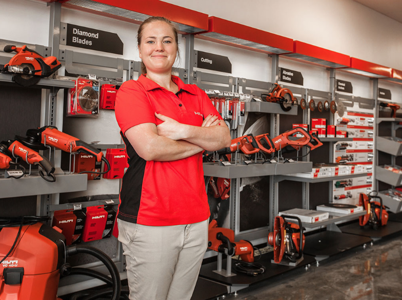 worker at Hilti Inc