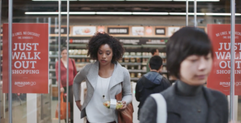 'just walk out' at Amazon Go