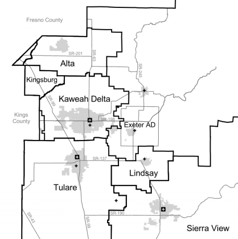 existing hospital districts