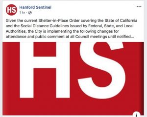 Hanford Sentinel 2020-03-31 at 7.04.04 AM