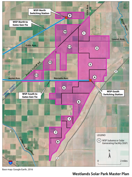 masterplan calls for 12 solar projects