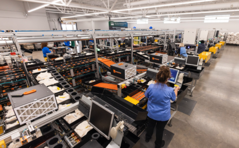 USDA Cotton sorting center in Texas